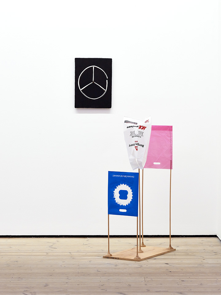 Installation view, B. Wurtz: Selected Works, 1970–2015, 2015. BALTIC Centre for Contemporary Art, Gateshead, UK. B. Wurtz