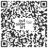 mpefm - QR code 69 galleries at outsider art fair 2025, New York - February 27 – March 2, 2025 @OutsiderArtFair
