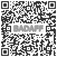mpefm - QR code BADAFF Belgian Art & Design Affair 2025 Ghent BELGIUM - 20 > 23 March, 2025 @belgianartanddesignaffair
