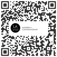 mpefm - QR code 100 galleries at LA Art Show 2024 Los Angeles - February 14 > 18, 2024 @LAArtShow