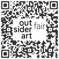 mpefm - QR code 63 galleries at outsider art fair 2024, New York - February 29 – March 3, 2024 @OutsiderArtFair