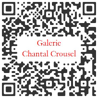 mpefm - QR code Galerie Chantal Crousel, Paris FRANCE - Clément Rodzielski- Blue Loop - February 19 > April 9, 2022 @galeriechantalcrousel
