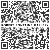 mpefm - QR code >ROBERT FONTAINE GALLERY, Miami Beach FL USA - New Acquisitions : Robert Rauschenberg - March 2021 @fontainegallery