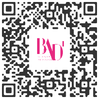 mpefm - QR code BAD+ 2022 Bordeaux FRANCE - 7 > 10 July, 2022 @bad_bordeaux