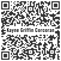 mpefm - QR code Kayne Griffin Corcoran, Los Angeles CA USA - Huguette Caland - Jamuary 9 > February 27, 2021 @KayneGriffinCorcoran