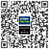mpefm - QR code HAUSER & WIRTH, Los Angeles CA, U.S.A - ART BASEL Hong Kong 2021 - VIEWING ROOM - May 21 > 23, 2021 @ArtBasel @hauserwirth