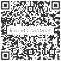 mpefm - QR code hosfelt gallery, San Francisco CA USA - Gideon Rubin : Red Boys and Green Girls - 27 January > 19 February, 2022 @hosfeltgallery