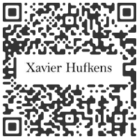 mpefm - QR code Xavier Hufkens, Bruxelles BELGIUM - Daniel Buren : Géométries colorées - 22 April > 22 May, 2021 @XavierHufkens