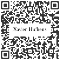 mpefm - QR code Xavier Hufkens, Bruxelles BELGIUM - Giorgio Griffa : Luce buio - 23 September > 5 November, 2022 @XavierHufkens