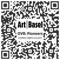 mpefm - QR code Andrew Kreps Gallery, NEW YORK NY at Art Basel 2021, Basel SWITZERLAND - VIEWING ROOM : Pioneer - March 24 > 27, 2021 @ArtBasel @andrewkrepsgallery