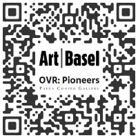 mpefm - QR code Paula Cooper Gallery, New York NY U.S.A. at Art Basel 2021, Basel SWITZERLAND - VIEWING ROOM : Pioneer - March 24 > 27, 2021 @ArtBasel @PaulaCooperNY