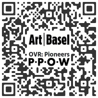 mpefm - QR code P·P·O·W, New York NY USA at Art Basel 2021, Basel SWITZERLAND - VIEWING ROOM : Pioneer - March 24 > 27, 2021 @ArtBasel @PPOWGallery