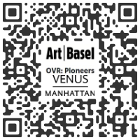 mpefm - QR code Venus Over Manhattan, New York NY U.S.A. at Art Basel 2021, Basel SWITZERLAND - VIEWING ROOM : Pioneer - March 24 > 27, 2021 @ArtBasel @V_over_M