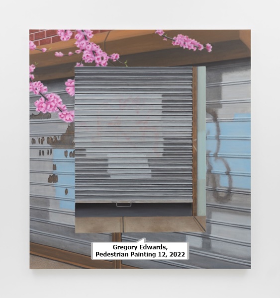 click to enlarge- double click to reduce Gregory Edwards, Pedestrian Painting 12, 2022