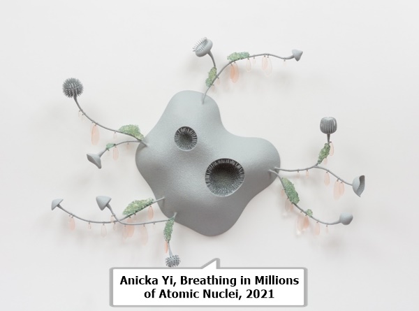Anicka Yi, Breathing in Millions of Atomic Nuclei, 2021

