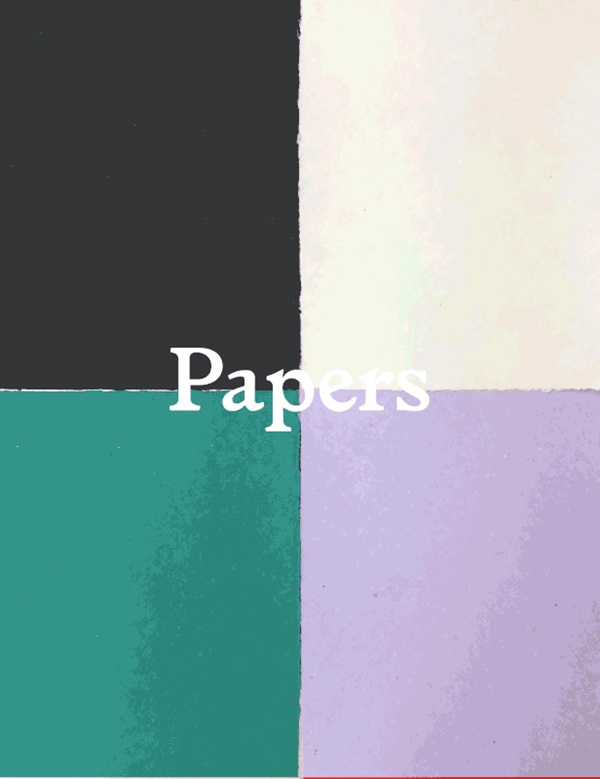 click to enlarge- double click to reduce Ethan Cook : Papers