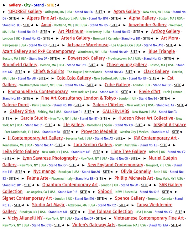 Affordable Art Fair 2025 Boston MA, USA - 23 > 26 October 2025 @AAFBOSTON