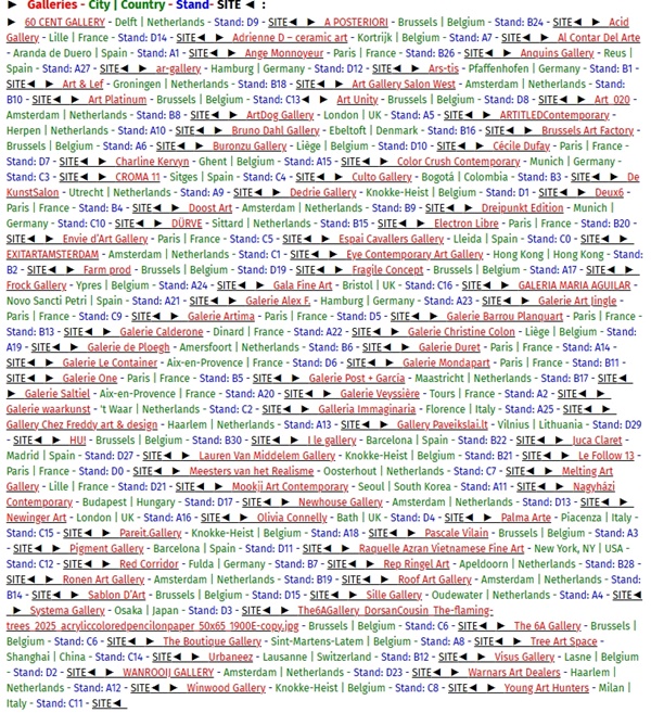 Affordable Art Fair 2026 Brussels, BELGIUM - February 4 > 8, 2026 @AffordableArtFairBrussels