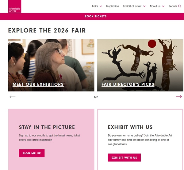 Affordable Art Fair 2026 New York FALL, USA - 16 > 20 September, 2026 @AAFNYC