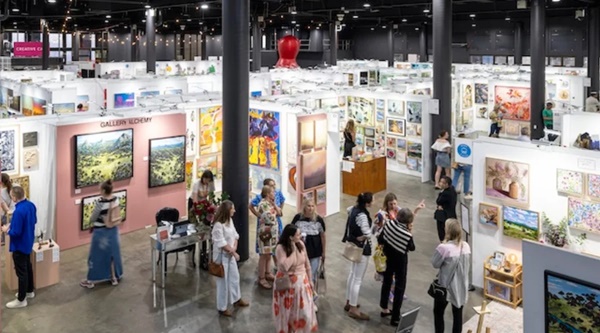 click to enlarge- double click to reduce 49 galleries at Affordable Art Fair 2025 Brisbane AUSTRALIA - May 8 > 11, 2025 @affordableartfairau