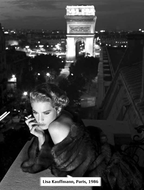 click to enlarge- double click to reduce Lisa Kauffmann, Paris, 1986