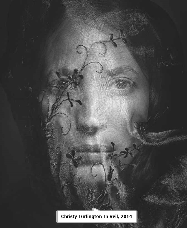 click to enlarge- double click to reduce Christy Turlington In Veil, 2014