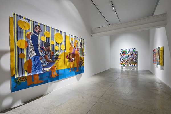 click to enlarge- double click to reduce Patrick Quarm Installation view, SALVAGED IMPERIAL