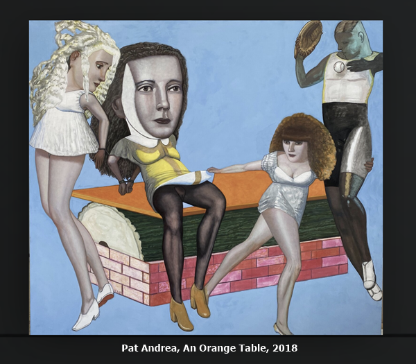 Pat Andrea
An Orange Table, 2018