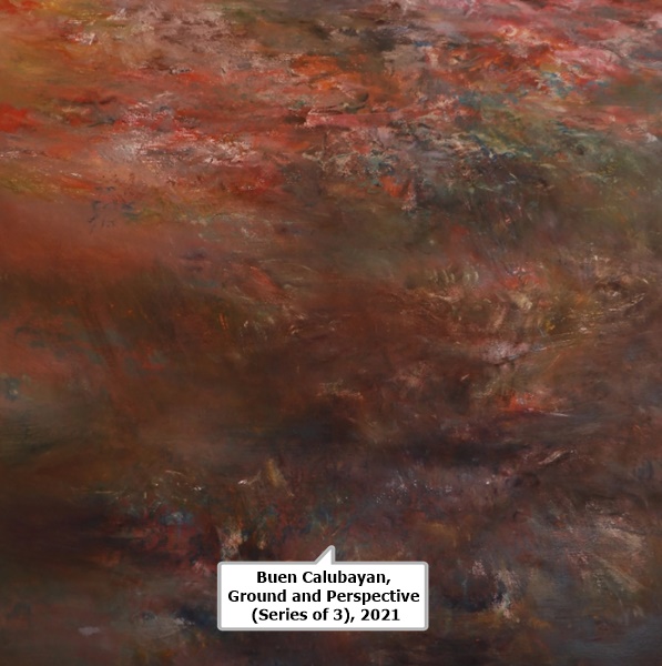 click to enlarge- double click to reduce Buen Calubayan, Ground and Perspective (Series of 3), 2021