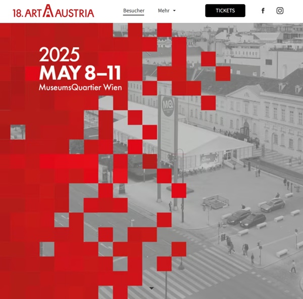 35 galleries at ART AUSTRIA 2025 WIEN, AUSTRIA - May 8 > 11, 2025 @ArtAustriaOfficial