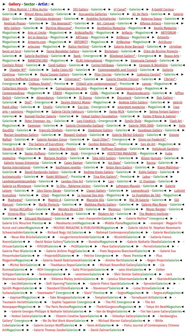 Art Basel Paris 2025 Paris FRANCE - October 24 > 26, 2025 @ArtBasel