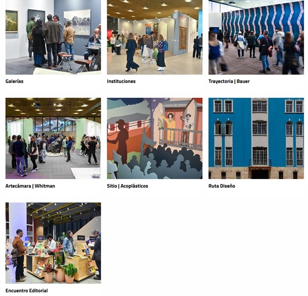click to enlarge- double click to reduce ARTBO INTERNATIONAL ART FAIR OF BOGOTA, COLOMBIA 2026 - 24 > 27 September, 2026 @feriaARTBO