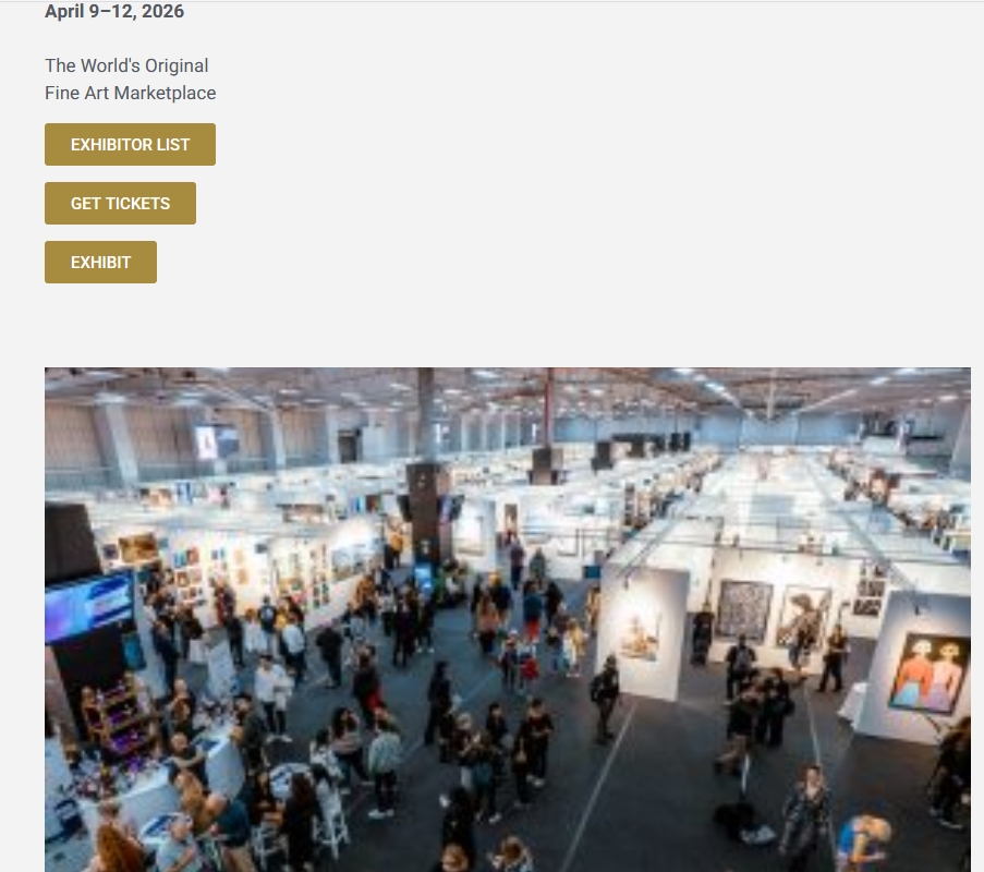 ARTEXPO 2026 New York, U.S.A. - April 9 > 12 2026 @artexponewyork
