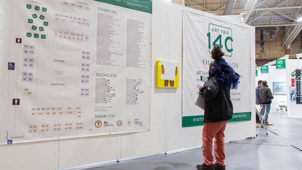 click to enlarge- double click to reduce 44 participants at Art Fair 14C 2025 Jersey City NJ, USA - May 8 > 11, 2025 @artfair14c