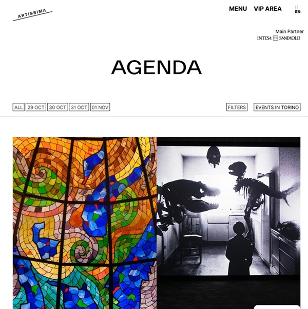 click to enlarge- double click to reduce 185 galleries at Artissima 2026, Turin ITALY - October 30 > November 1 2026 @ArtissimaFair