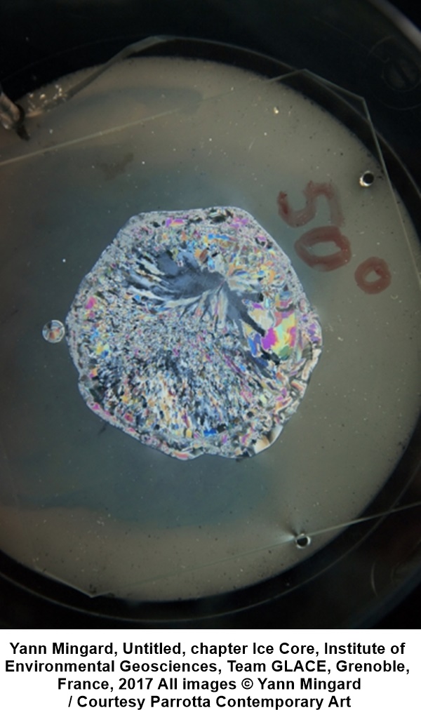 Yann Mingard, Untitled, chapter Ice Core, Institute of 
Environmental Geosciences, Team GLACE, Grenoble,
 France, 2017 All images © Yann Mingard
 / Courtesy Parrotta Contemporary Art