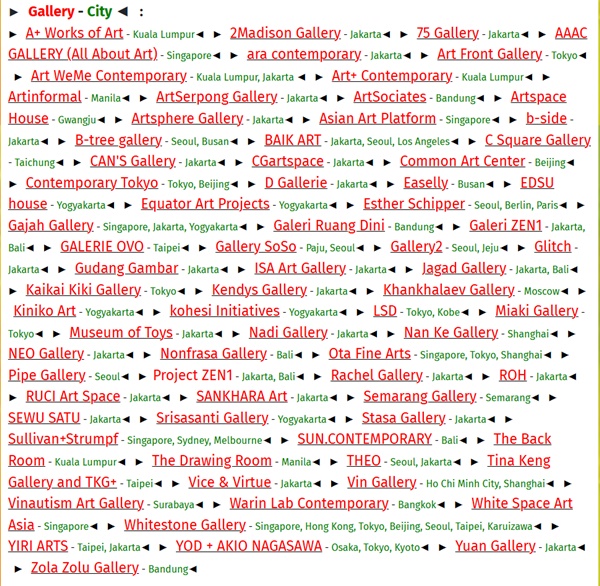 Art Jakarta, INDONESIA - 3 > 5 October, 2025 @artjakarta