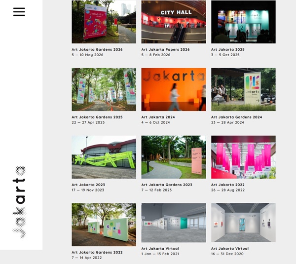 click to enlarge- double click to reduce Art Jakarta, INDONESIA - October 2 > 4, 2026 @artjakarta