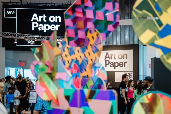 click to enlarge- double click to reduce 67 galleries at Art on Paper 2024, New York NY U.S.A. - September 8 > 11, 2024 @artMRKT