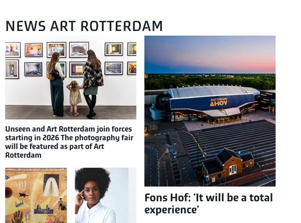 169 galleries at Art Rotterdam 2025 NETHERLAND - 28 > 30 March, 2025 @artrotterdam