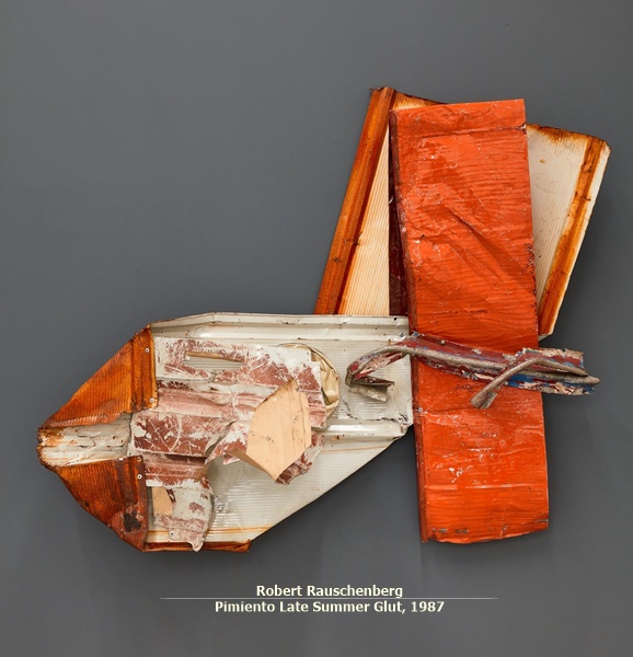 click to enlarge- double click to reduce Robert Rauschenberg Pimiento Late Summer Glut, 1987