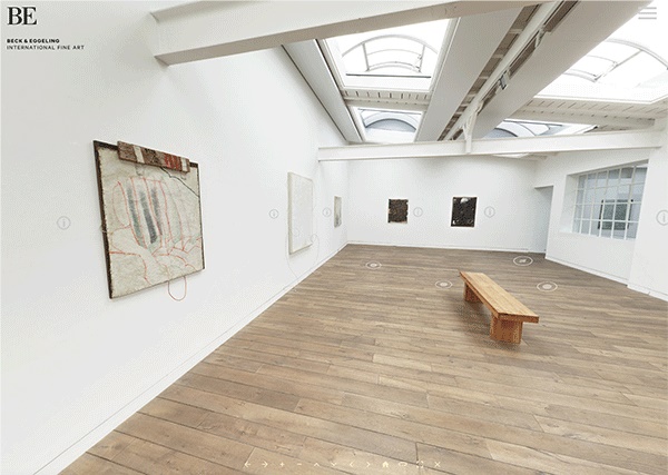 click to enlarge- double click to reduce Gerhard Hoehme
da war jemand. Works 1963–81