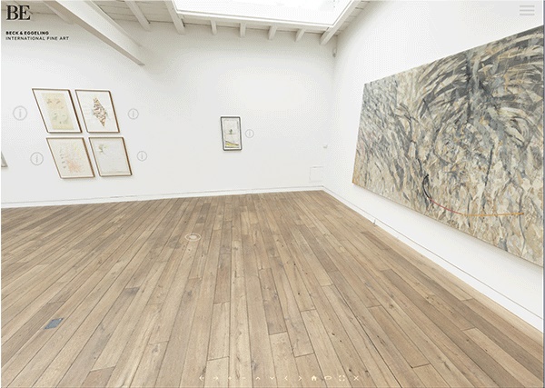 click to enlarge- double click to reduce Gerhard Hoehme
da war jemand. Works 1963–81