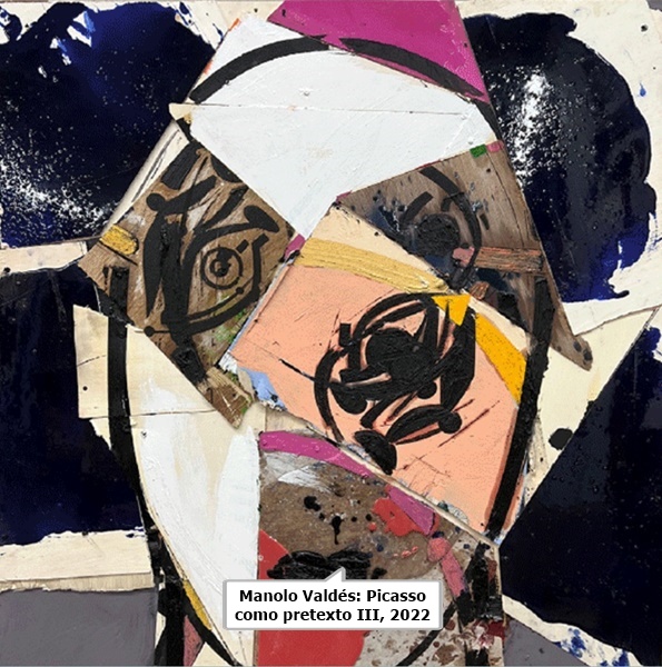 click to enlarge- double click to reduce Manolo Valdés: Picasso como pretexto III, 2022