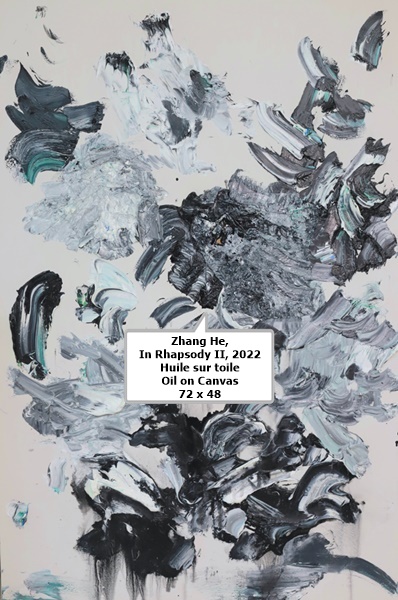 Zhang He,In Rhapsody II, 2022
Huile sur toile
Oil on Canvas
72 x 48 