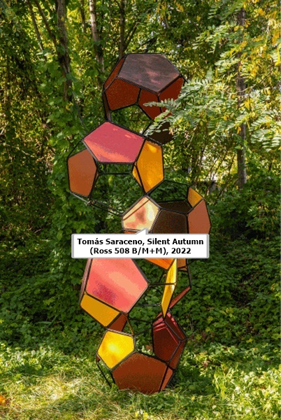 Tomás Saraceno, Silent Autumn (Ross 508 B/M+M), 2022