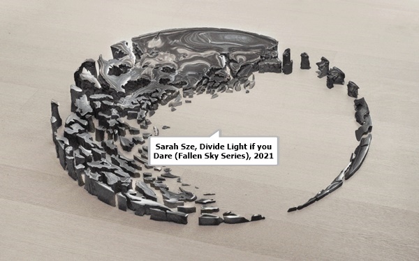 Sarah Sze, Divide Light if you Dare (Fallen Sky Series), 2021