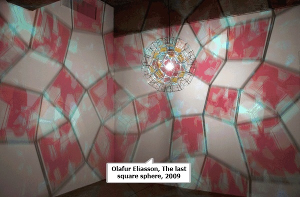 click to enlarge- double click to reduce Olafur Eliasson, The last square sphere, 2009