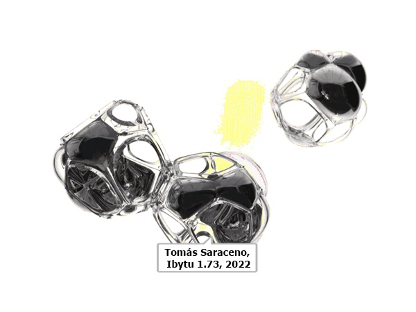 click to enlarge- double click to reduce Tomás Saraceno, Ibytu 1.73, 2022