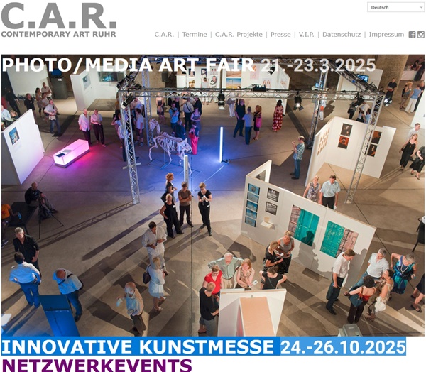 click to enlarge- double click to reduce CONTEMPORARY ART RUHR 2025, Essen - March 21 > 23, 2025 @contemporaryartruhr